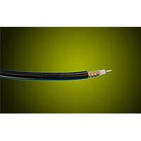 Alpha Wire 9810 BK001 Coaxial Cables 23 AWG 1 Conductor 1700V Foil/Braid, PE, PE 1000 ft, Black
