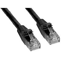 Amphenol Cables on Demand MP-64RJ45UNNK-001 Cat 6 CAT 6 UNSHLD CA RJ45-RJ45 1' Black