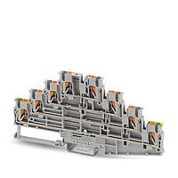 PHOENIX CONTACT 1336407 Protective Conductor Terminal PT 2,5-PE/L/L/L