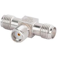 Amphenol SV Microwave M55339/30-30003 RF MIL Spec Connectors SMA F to F Adapter (Jack/Jack/Jack)
