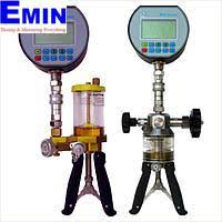 Portable pressure calibrator service and verification equipment