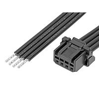 Molex 219653-1041 Discrete Wire Micro-One ISL Fem-Pigtail 4ckt 100mm