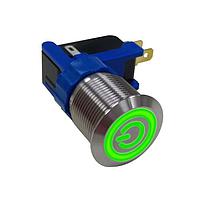 Adam Tech SW-PB7-06LB22FFPW12V Anti-Vandal Switches HIGH CURRENT ANTI-VANDAL PUSHBUT