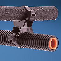 Panduit TM1-X2-C Spacer, Bundle to Bundle Swivel Tie Mount Nat Nyl 6/6 .46x.52