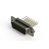 EDAC 627-M15-323-WN2 D-Sub Connectors - Standard Density Vertical Machined D-Sub Connectors