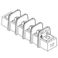 Molex 38721-6702 Beau Barrier Terminal Strip .375 PCB 2P SINGLE Quick connect style