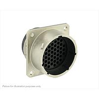 Eaton Souriau-Sunbank UT0W02255PZH Receptacles Male square flange receptacle IP67, 96 h salt spray, keying Z