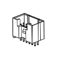 Amphenol Commercial Products G86112112S1HR Shrouded Protect Header 2.0mm Pitch STR DIP,2x6Pin,MATTE TIN,NY4T,TAIL=2.2mm,WITH POST,HALOGEN FREE,TUBE
