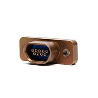 Glenair MWDM1L-9TSB Micro-D D-Sub Connectors MICR D SLDRCUP CON 9CNT SZ #24 SKT