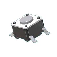 E-Switch LL3301NF065QG Tact Switch 50mA 12VDC F065 4.3mm Gull Wing