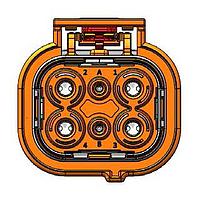 Amphenol Industrial ELP4Y03 Connectors Plug 4 Pole 6.0mm Key Y