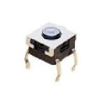 Omron Electronics B3W-1100 Tactile Switches Tactile 6x6mm NoGrnd Flat 4.3mmH 160OF