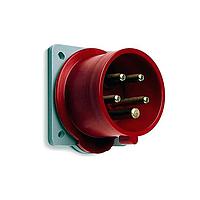 Amphenol Tuchel 2CMA193451R1000 Connectors 3P+N+E Panel Mounted Inlet. Replaces Part# 432BU6