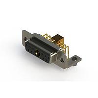 EDAC 630-11W1240-7NB Mixed Contact D-Sub Connectors Right-angle Power Combo D-Sub Connector