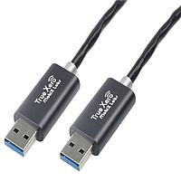 Mobix Labs 299USH31AAMM010MPA09 USB 3.1 Gen 2 USB 3.2 10G A/A Male/Male CMP Plenum rated AOC cable