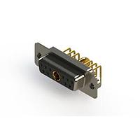 EDAC 630-11W1640-2TA Mixed Contact D-Sub Connectors Right-angle Power Combo D-Sub Connector