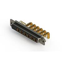 EDAC 630-13W6250-4TA Mixed Contact D-Sub Connectors Right-angle Power Combo D-Sub Connector