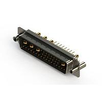 EDAC 627-36W4224-2N4 Mixed Contact D-Sub Connectors Vertical Combo Dsub