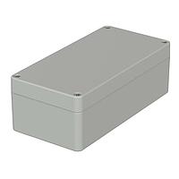 BOPLA 02220094 Enclosures ENCLOSURE, EUROMAS PC-V0, 160 X 80 X 55MM, POLYCARBONATE V0, RAL 7035, M 220-V0