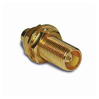 Amphenol RF 252163 Connectors MCX BULKHEAD JACK .085 SR GOLD