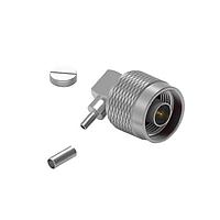 Wurth Elektronik 60436022210321 Cable Connectors WR-NTYPE Cable Connector Right Angle Plug Soldered-Crimp RG174/316/188