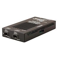 Lantronix S4110-4848-UK Media Converters Multi Rate Fiber to Fiber Repeater with -UK Power Supply