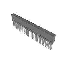 Samtec ESQ-130-14-L-D Sockets Elevated Socket Strip, 0.100" Pitch