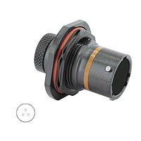 Eaton Souriau-Sunbank 8STA70235PC Connectors Jam Nut Receptacle - size 2 - 3 contacts - Male