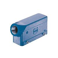 HARTING 19360241522 Headers & Wire Housings 24B EX Hood Side Entry, Double Lever, Low Construction, M32  (IECEx Intrinsically Safe - IEC EN 60079)