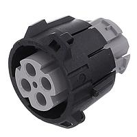 ITT Cannon APD-2BS-K2 Connectors APD PLUG SKT 4 GREY