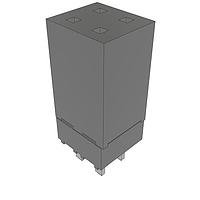 Samtec ESW-102-12-L-D Stackthrough .100" Elevated Socket Strip