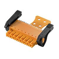 Weidmuller 2443020000 Pluggable Terminal Blocks BCF 3.81/08/180LRZE SN OR BX
