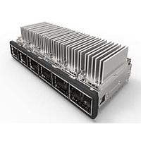 AMP Connectors - TE Connectivity 2170207-3 Heat Sink Assemblies 1X6 QSFP CAGE ASSEMBLY THRU BEZEL