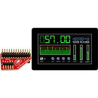 4D Systems gen4-uLCD-70DCT-CLB-SB-PI Capacitive 7.0" gen4 LCD pack for Raspberry Pi with gen4-uLCD-70DCT-CLB-SB, 4D Serial Pi Adaptor + Cable