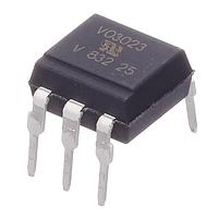 Vishay General Semiconductor VO3023 Triac & SCR Output Optocouplers Phototriac 400Vdrm UL, cUL, CQC
