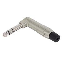 Amphenol Audio ACPS-TN Phone Connectors STEREO PHONE PLUG 1/4" RA, NICKEL
