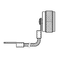 Radiall R161804000 Accessories N / MALE DUST CAP WITH CORD