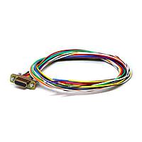 ITT Cannon MDM-15PH003K Micro-D D-Sub Connectors MICRO 15 M 18" RBW JACKS