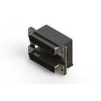 EDAC 661-025-664-008 Dual Port D-Sub Connectors Right-angle Dual Port D-Sub Connector