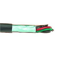 Alpha Wire 25058 BK005 UL AWM 20668 VW-1 20 AWG 8 Conductor 300V Unshielded PVC, PUR 100 ft Spool, Black
