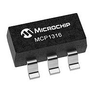 Microchip Technology MCP1316T-31RE/OT Voltage Supervisory Active low P-P, WDI, MR (WDI 1.6s, reset delay 200ms, Vtrpd -3.1V)