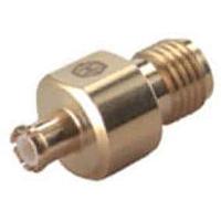 HUBER+SUHNER 33_MCX-PC35-50-1/111_NE RF Adapters - Between Series MCX plug(m) to 3.5 mm jack(f)