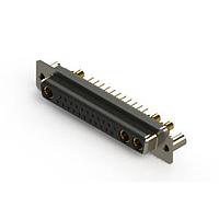 EDAC 628-25W3624-3NB Mixed Contact D-Sub Connectors Vertical Combo Dsub