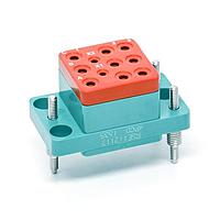 Amphenol PCD RSE112117 Relay Sockets & Hardware RLY SKT 9/12 2/16 WH WC