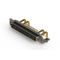 EDAC 630-21W4650-2NB Mixed Contact D-Sub Connectors Right-angle Power Combo D-Sub Connector