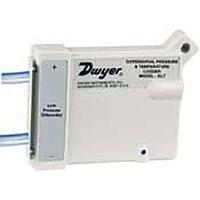 Dwyer DL75 Low Pressure Data Logger, 0.04s-8h Sampling, 21,500 Readings, HVAC Use (5 inH₂O, Id Tube, 1/8 in)