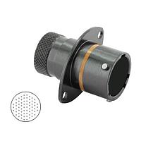 Eaton Souriau-Sunbank 8STA01835PC Connectors Square Flange Receptacle - size 18 - 66 contacts - Male