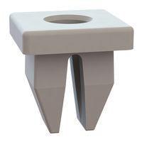 Essentra Components 60SGN01190 Screw Grommet Grommet Nut, .335x.345 Hole, .062-.171 Panel Thk