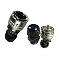 Amphenol Socapex RJ11F72G Modular Female Solder Olive Jam Nut Receptacle