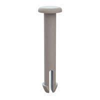 Essentra Components 27PIF0104 Push-In Push In Fastener, .120 Hole, .750 Panel Thk